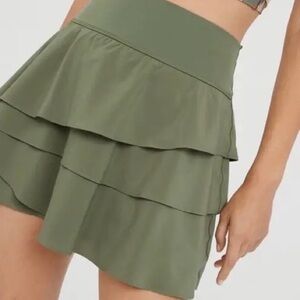 OFFLINE by Aerie Maggie Ruffle Tennis Skirt